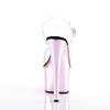 Pleaser - ADORE708 Sandaal met enkelband, Paaldans schoenen - Paaldans schoenen - Zwart/Roze Product image
